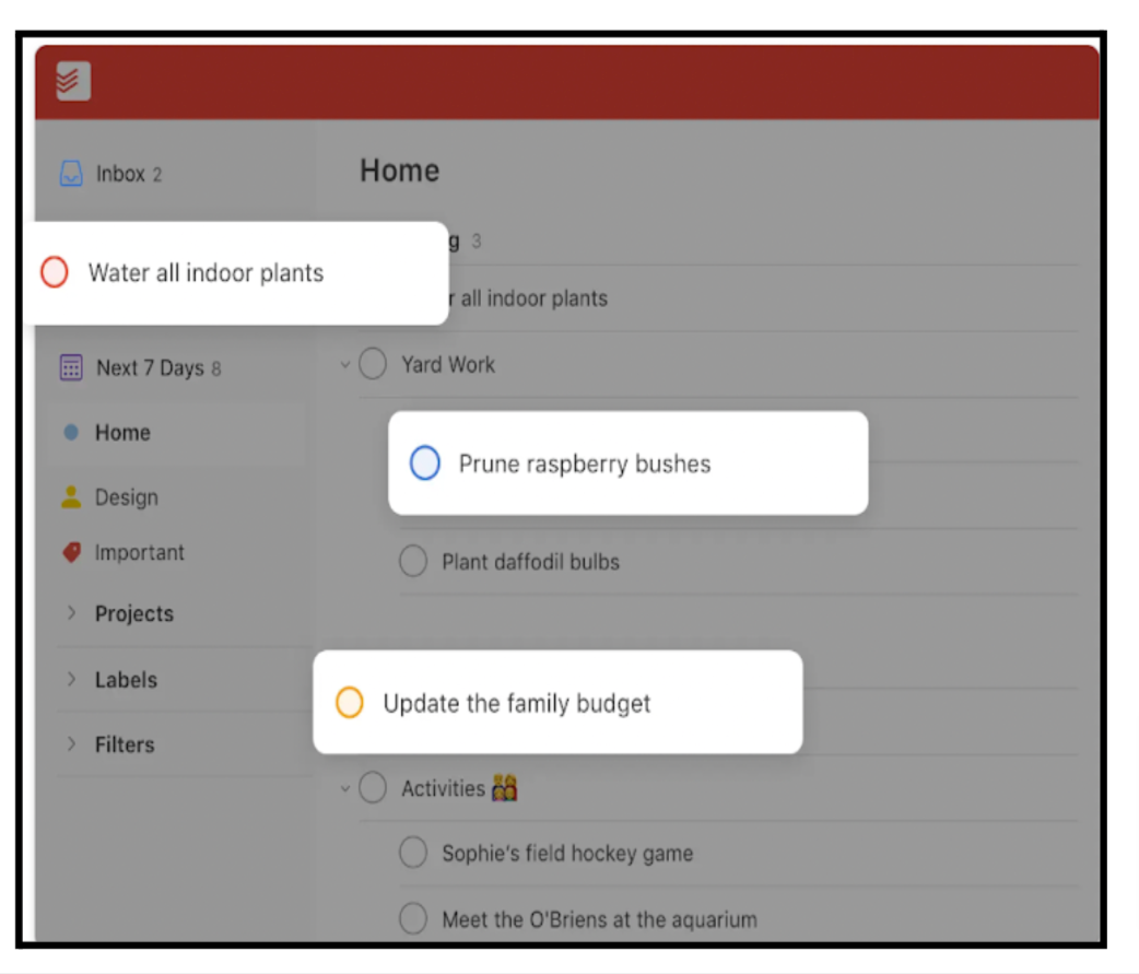 Prioritize Important Tasks